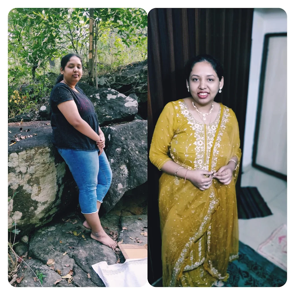 Client result from the 100-Day Program