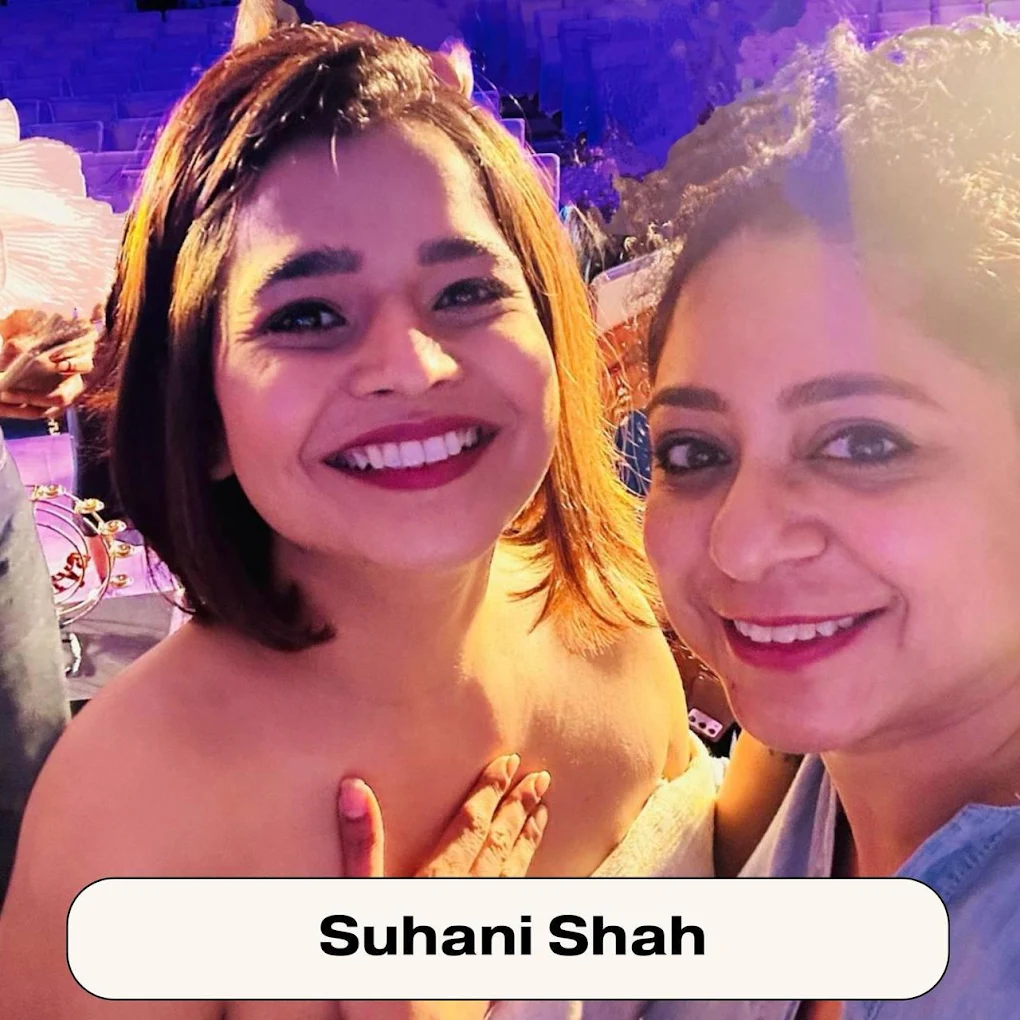 Priyanka with Suhani Shah