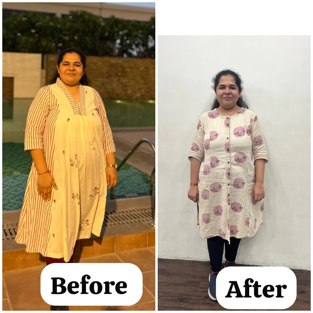 Client result from the 100-Day Program
