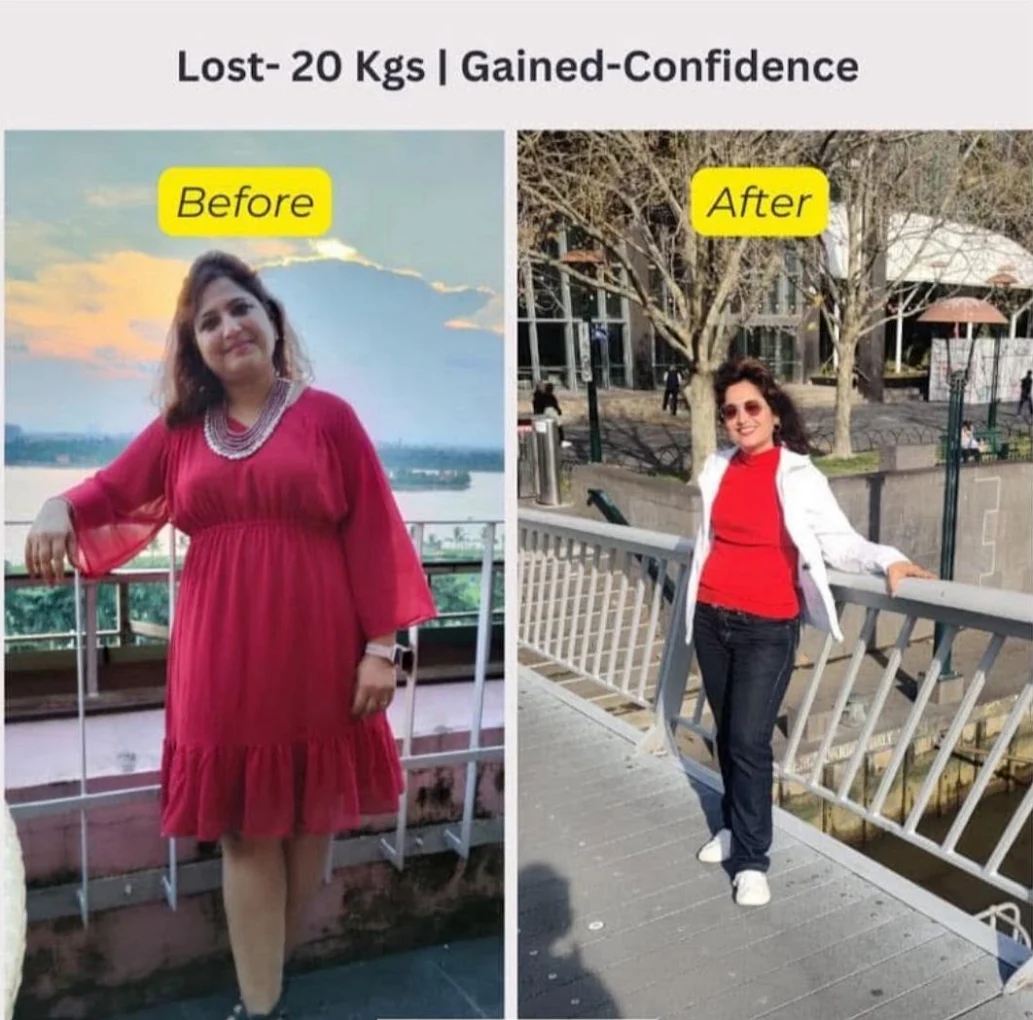 Client result from the 100-Day Program