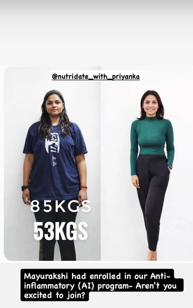 Client result from the 100-Day Program