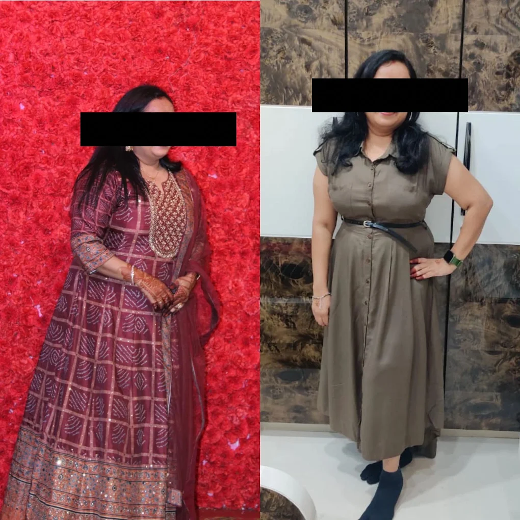 Client result from the 100-Day Program