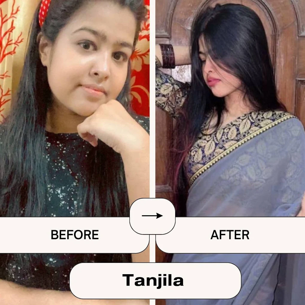 Client result from the 100-Day Program