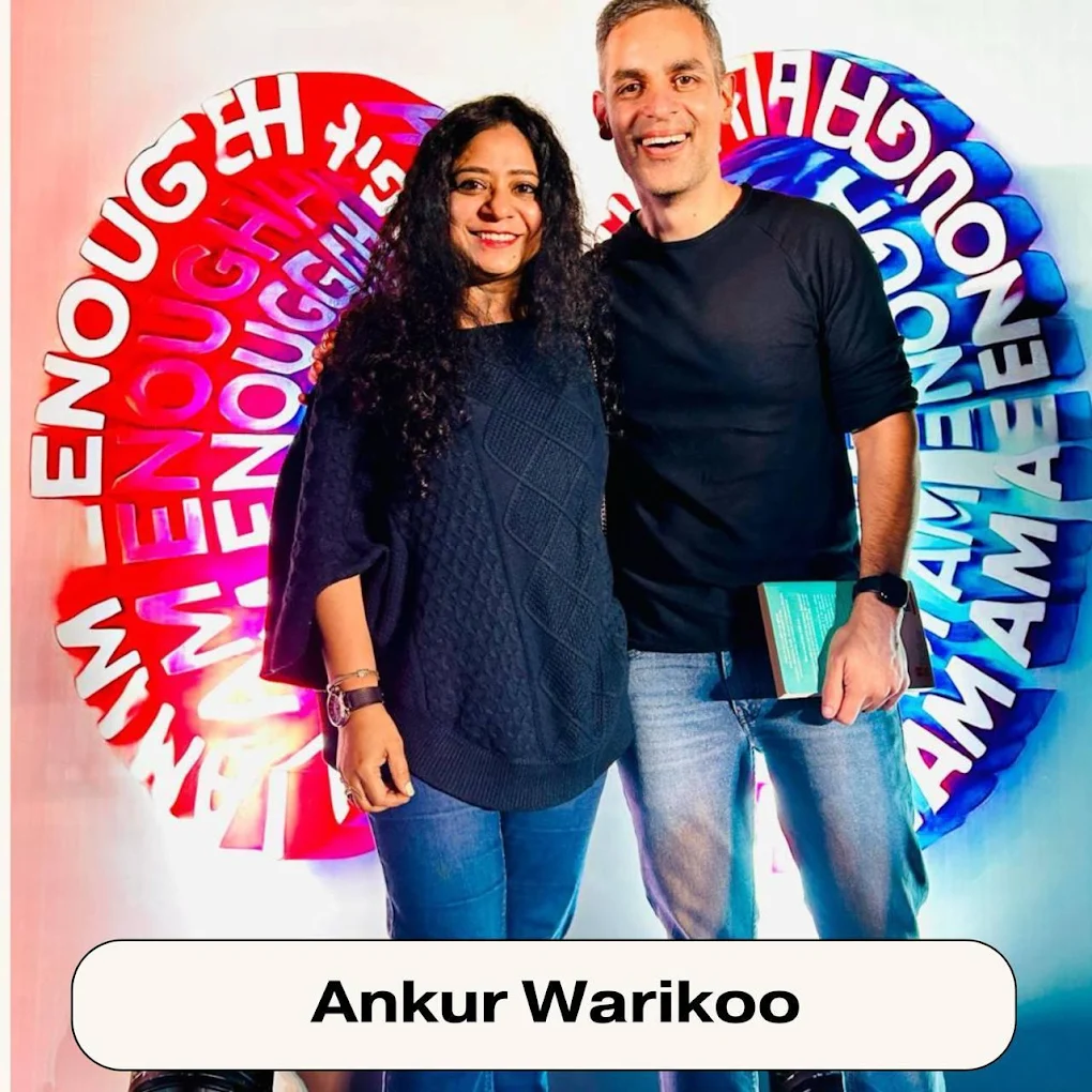Priyanka with Ankur Warikoo