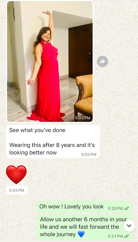 Message from a client during the program
