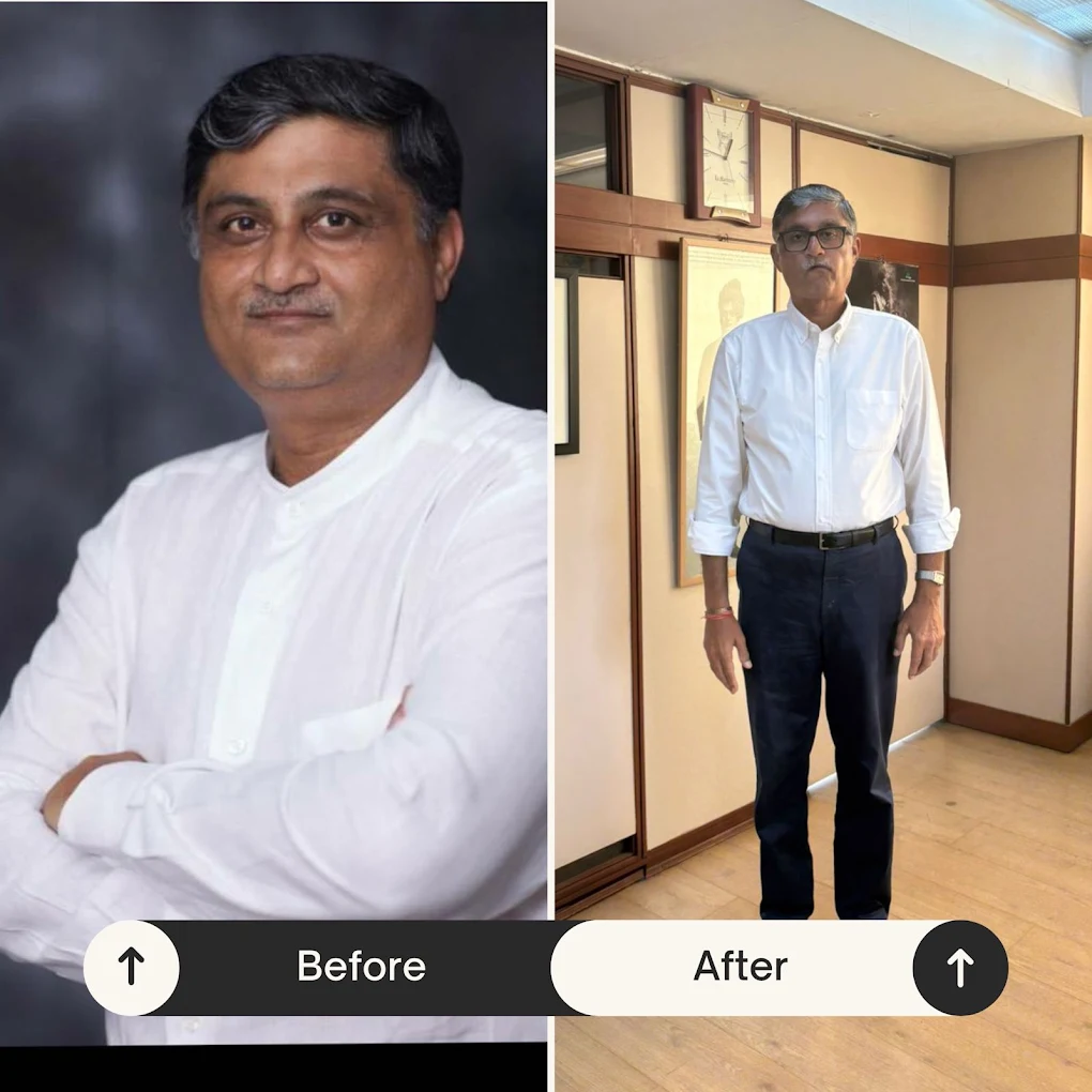 Client result from the 100-Day Program