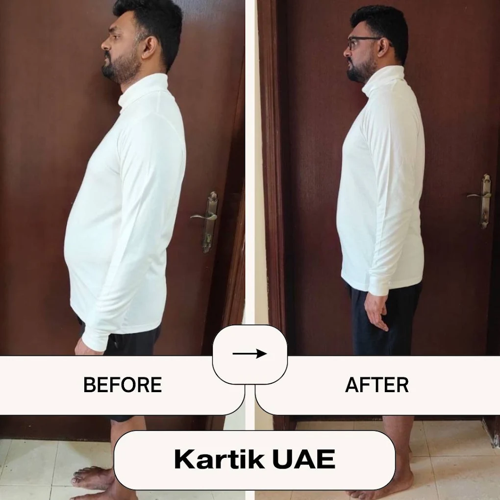 Client result from the 100-Day Program